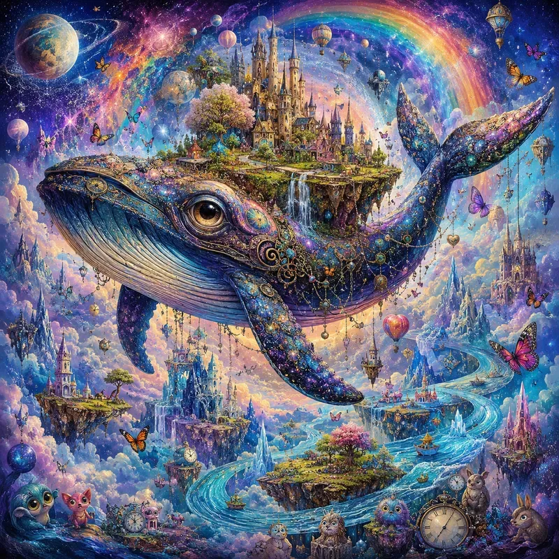 Surreal Dreamworld Fantasy Realms