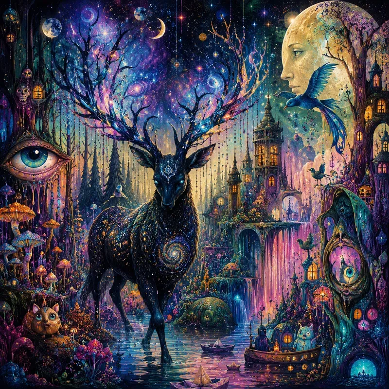 Surreal Dreamworld Fantasy Realms