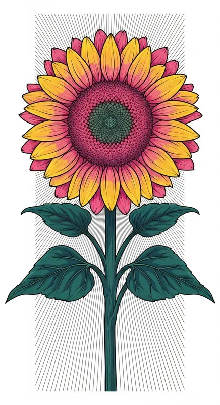 Vibrant Vector Nouveau Posters