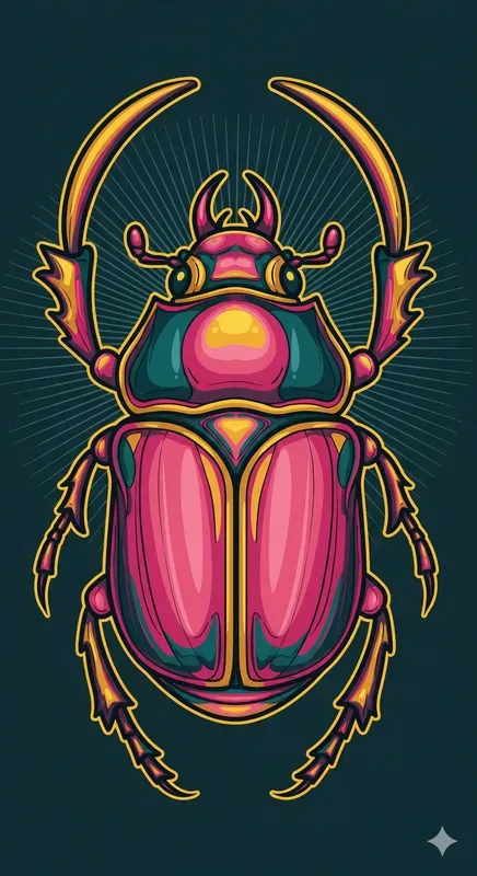 Vibrant Vector Nouveau Posters
