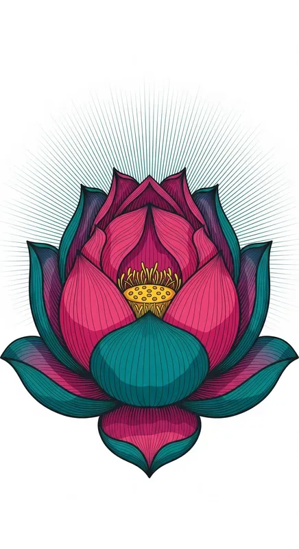 Vibrant Vector Nouveau Posters