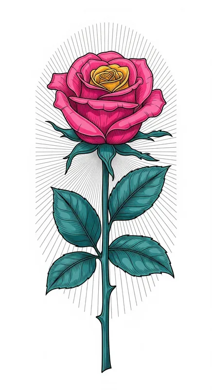 Vibrant Vector Nouveau Posters