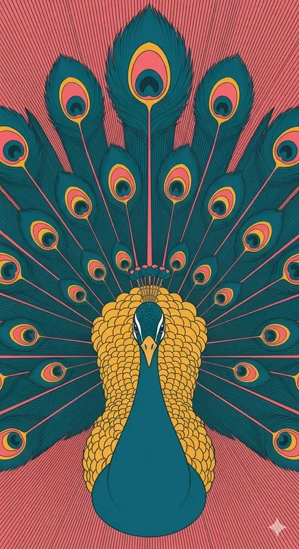Vibrant Vector Nouveau Posters