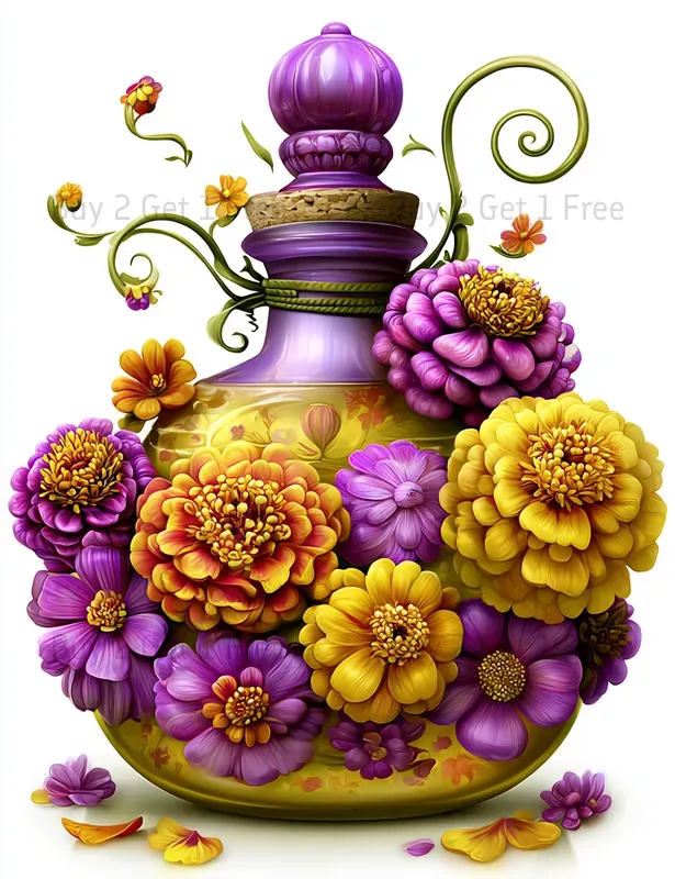 Marigold Whisper Girl Clipart