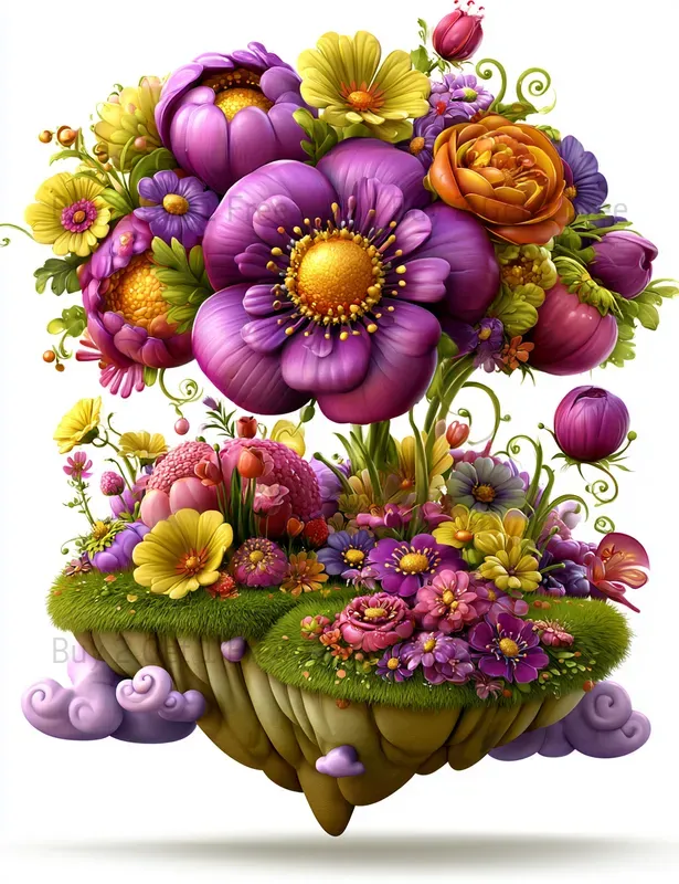 Marigold Whisper Girl Clipart