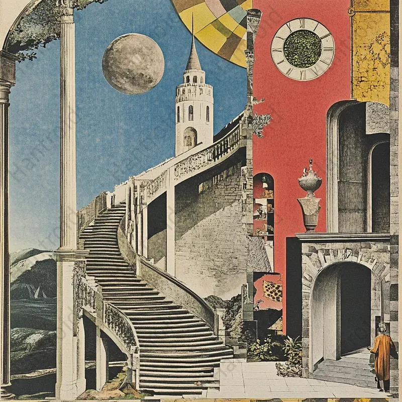 Surreal Collage Dreamscapes