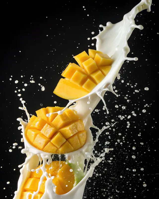 Fruit Milk Tornadoes