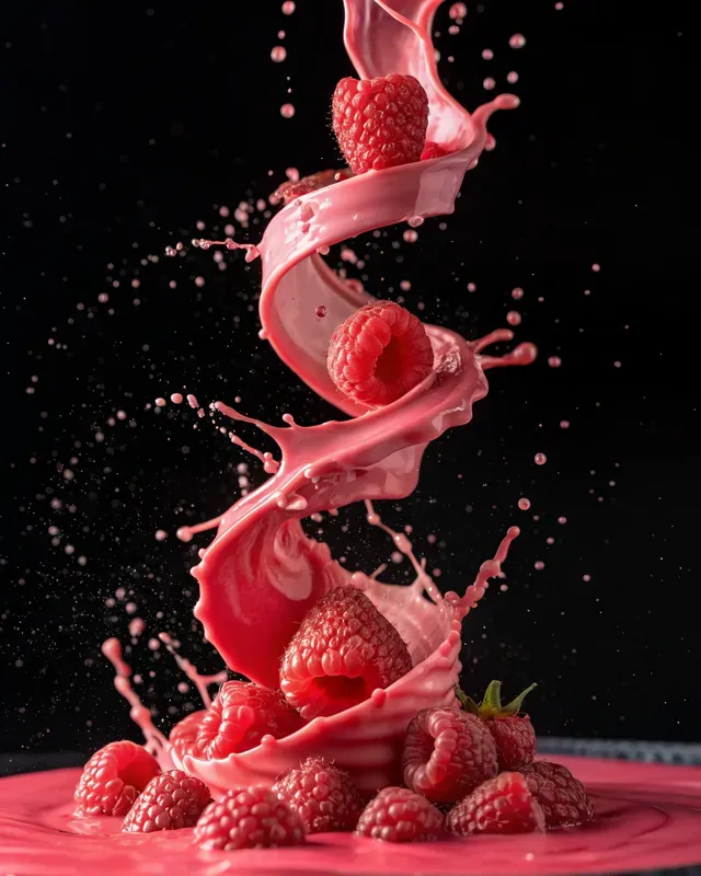 Fruit Milk Tornadoes