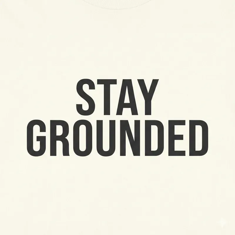 Calm Confidence Typography