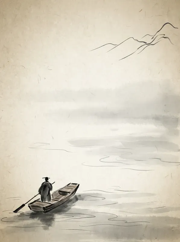 Zen Ink Wash Painting Generator