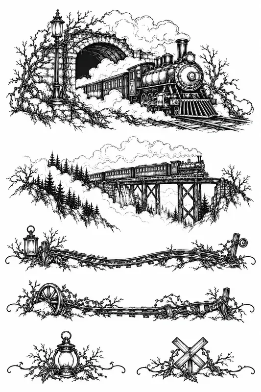 Halloween Chapteropening Ornament Sets