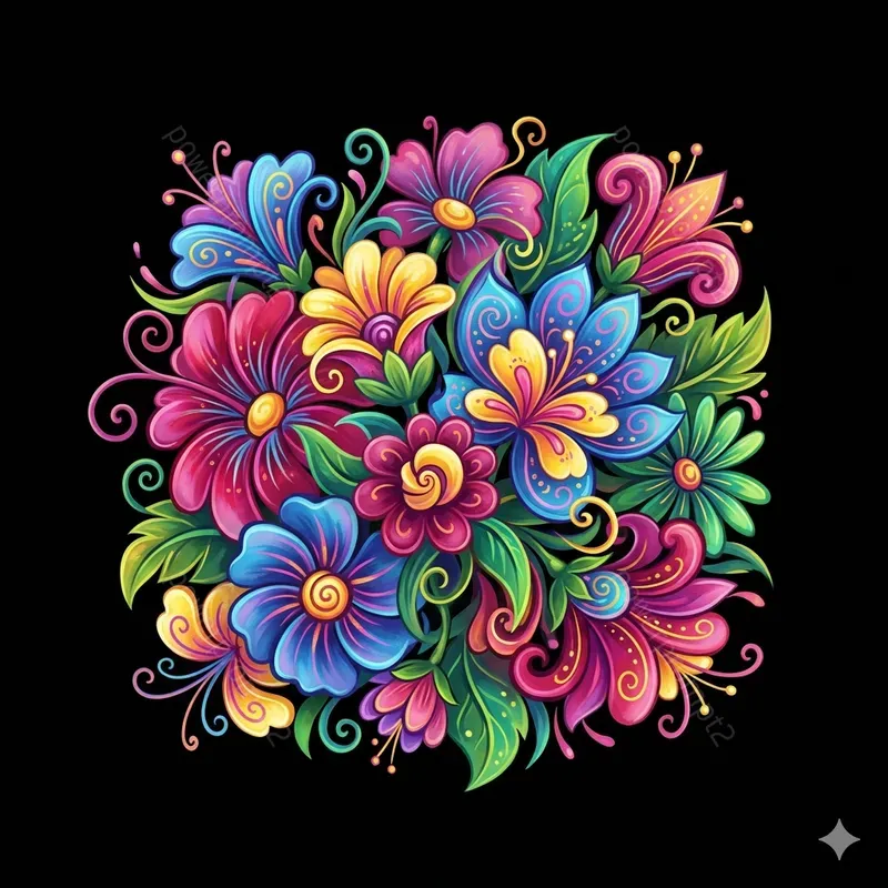 Vibrant Caricature Art