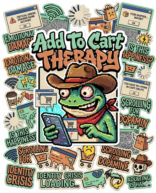 Chaotic Meme Stickers