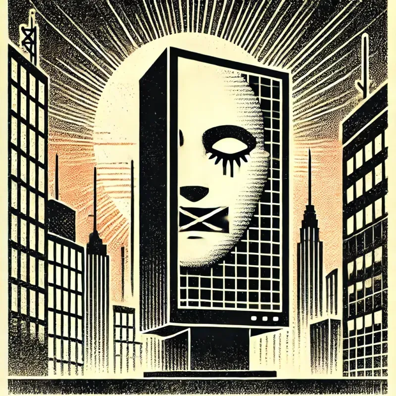 Minimalist Dystopian Book Cover Concepts