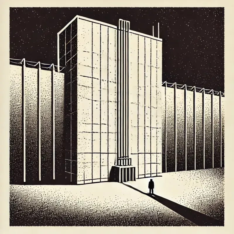 Minimalist Dystopian Book Cover Concepts