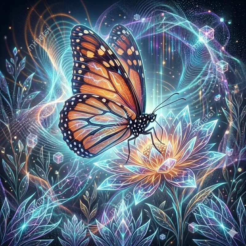 Biocybernetic Quantum Nature Paintings