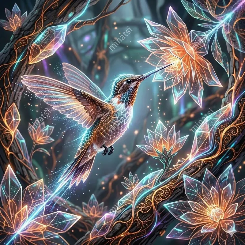 Biocybernetic Quantum Nature Paintings
