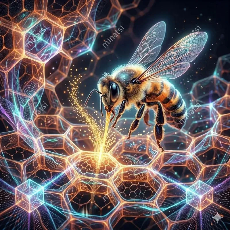 Biocybernetic Quantum Nature Paintings