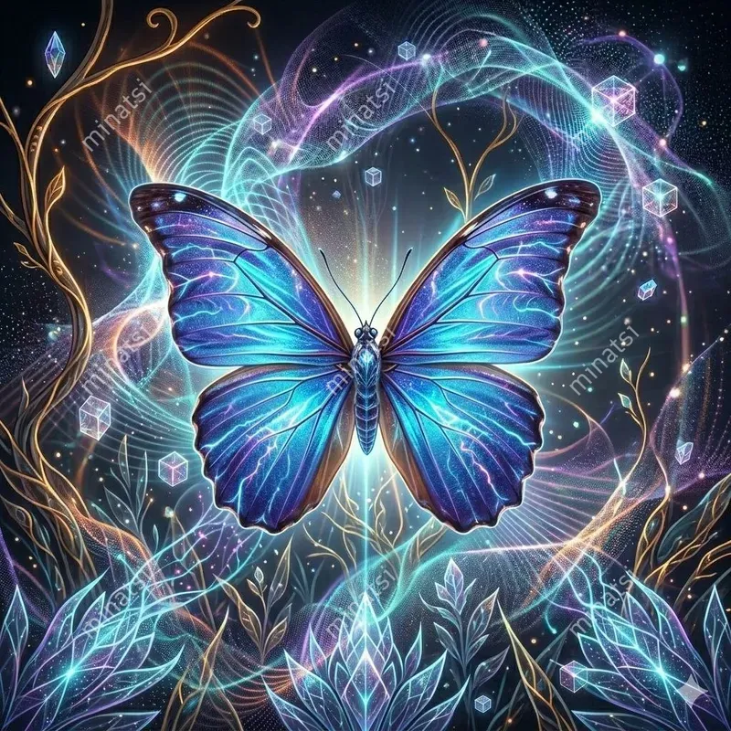 Biocybernetic Quantum Nature Paintings