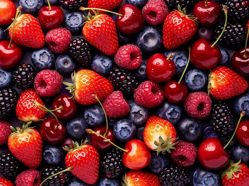 Fruit Texture Full Frame Food Art Designs