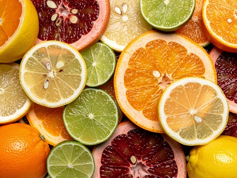Fruit Texture Full Frame Food Art Designs