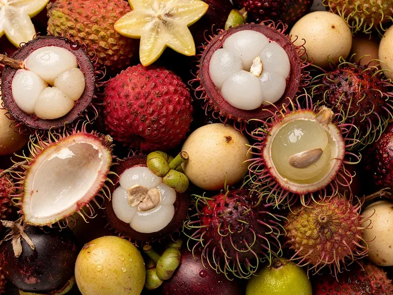 Fruit Texture Full Frame Food Art Designs