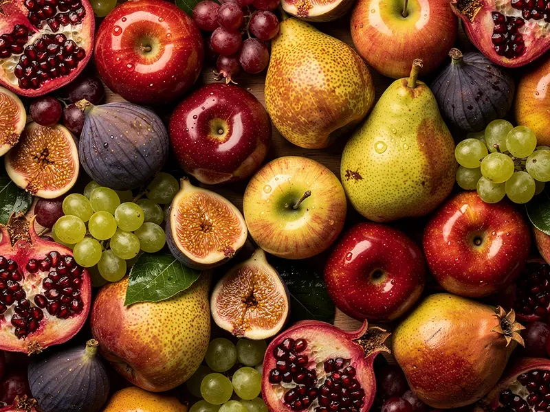 Fruit Texture Full Frame Food Art Designs