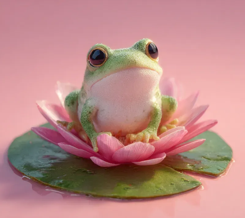 Cute Pixar Clay Render Art