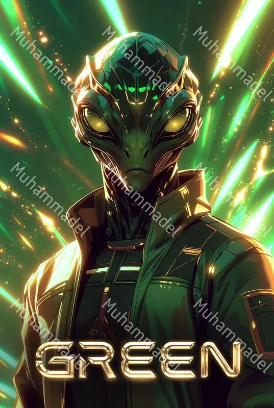 Cyberpunk Character Poster Generator