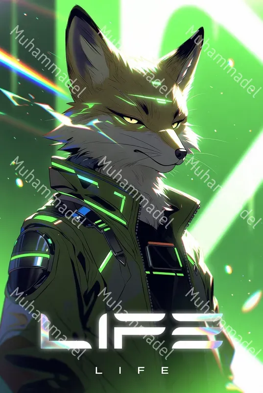 Cyberpunk Character Poster Generator