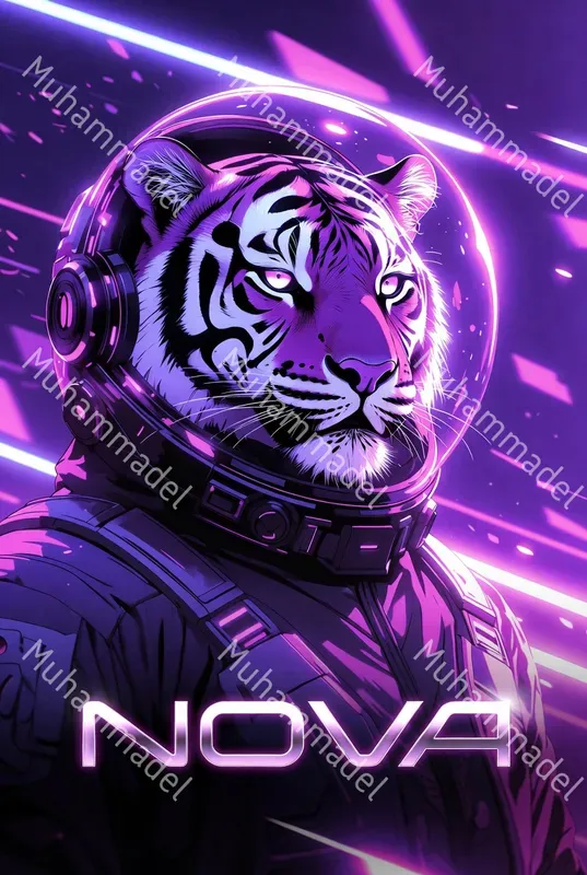 Cyberpunk Character Poster Generator