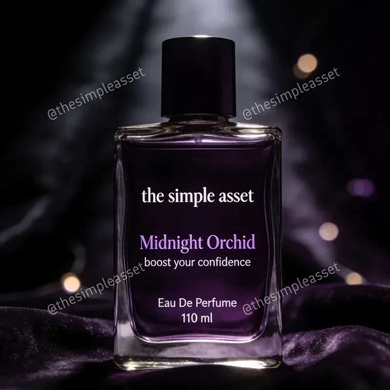 Realistic Perfume Bottle Photoshoots