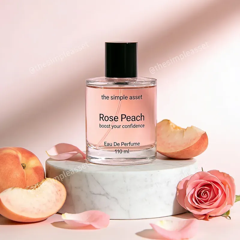Realistic Perfume Bottle Photoshoots