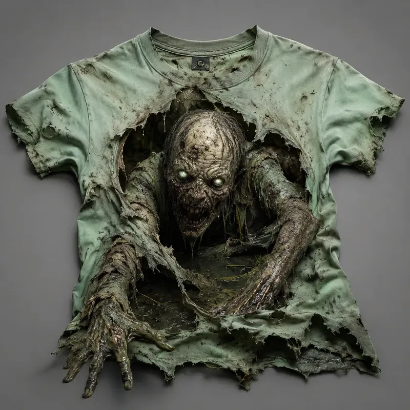 Horror Illusion Monster Shirts