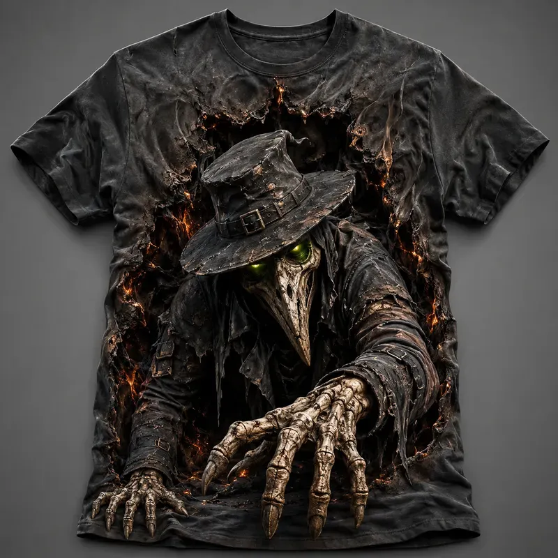 Horror Illusion Monster Shirts