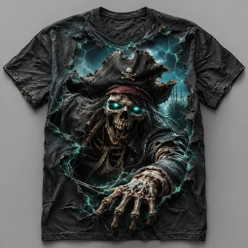 Horror Illusion Monster Shirts