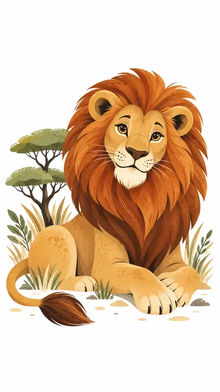 African Bush Animals Postcards