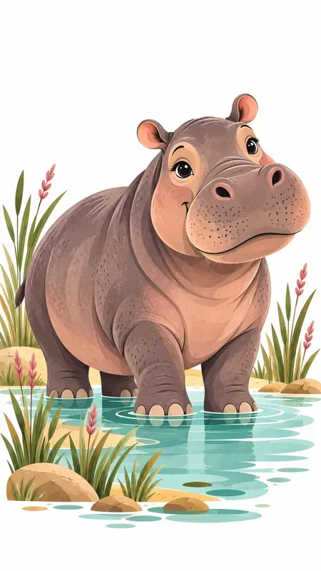 African Bush Animals Postcards