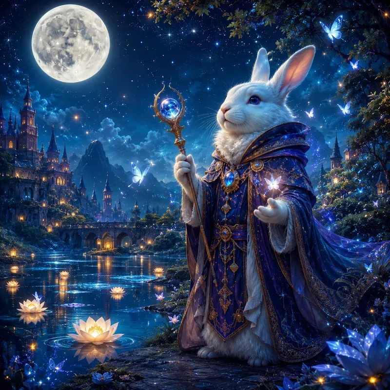 Moonlit Fantasy Portraits