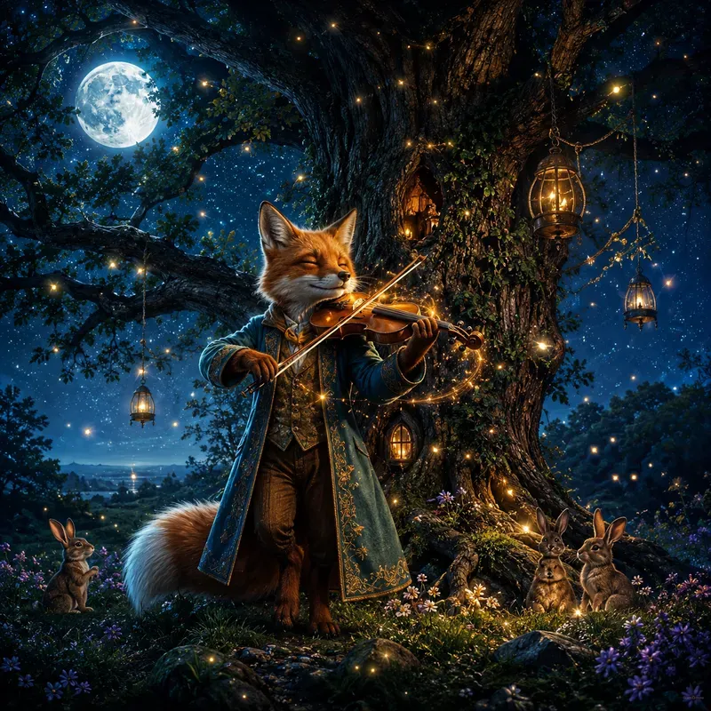 Moonlit Fantasy Portraits