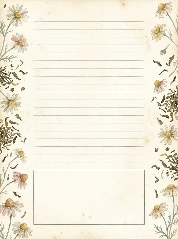 Summer Botanical Vintage Journal Pages