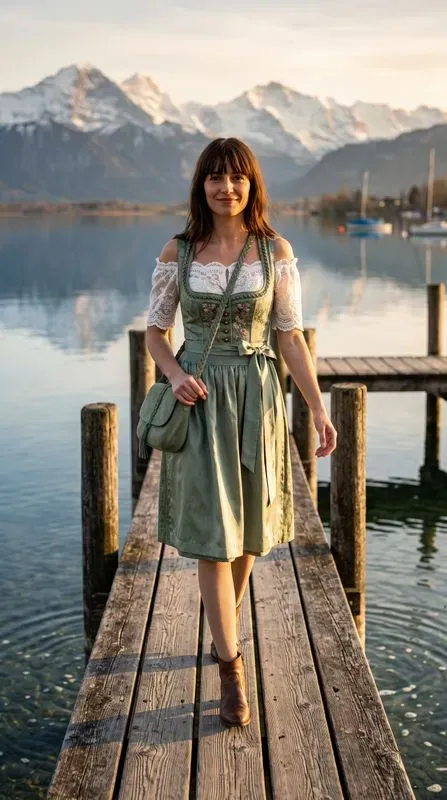 The Alpine Couture Dirndl Series