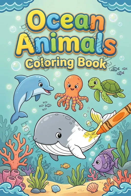 Kids Activity Book Cover Generator