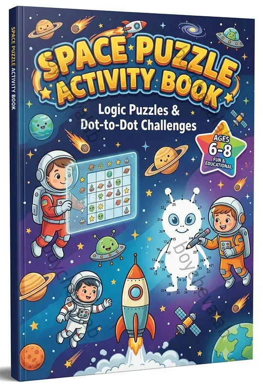 Kids Activity Book Cover Generator