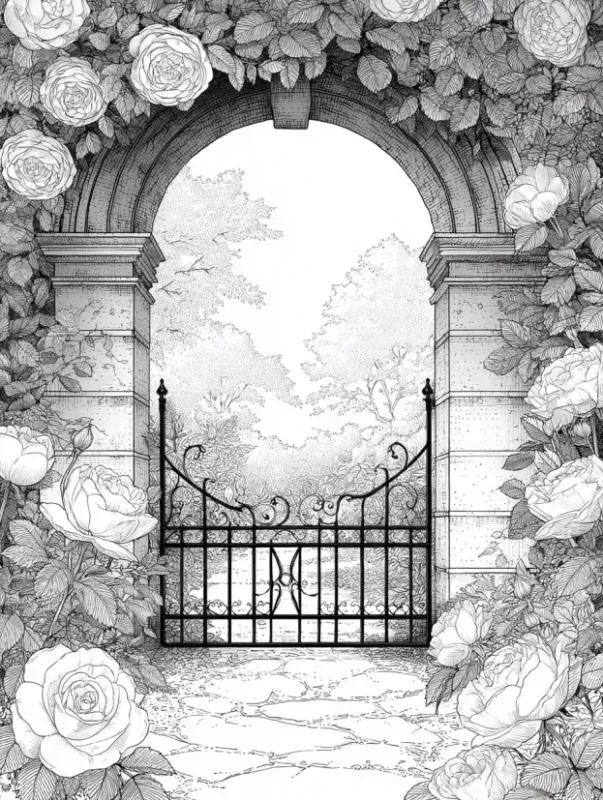 Intricate Adult Coloring Pages
