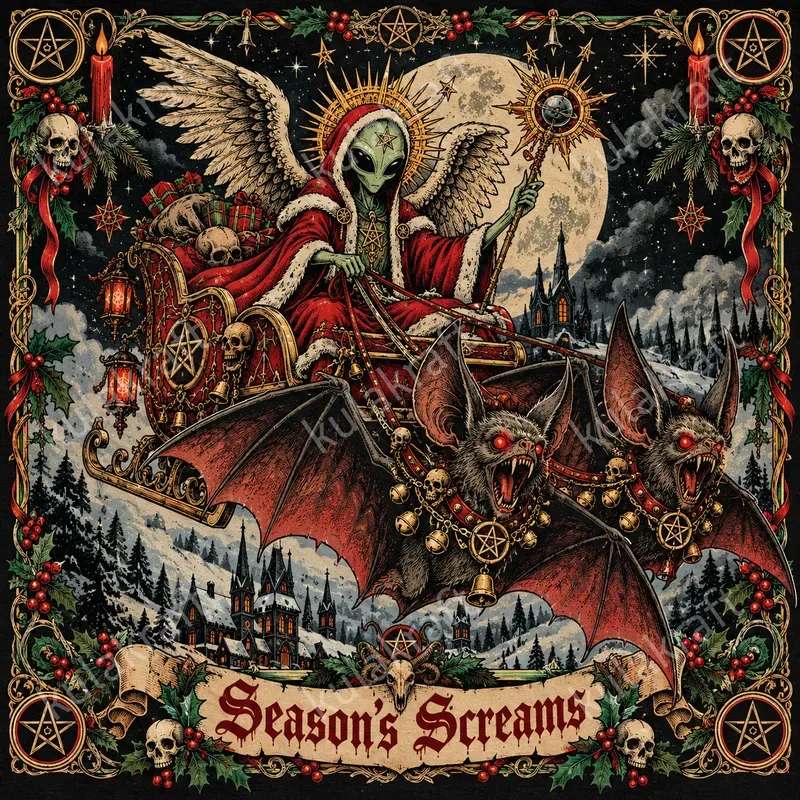 Holiday Horror Tshirt Designs
