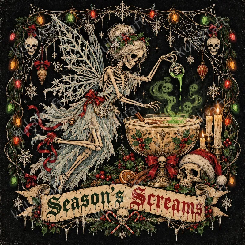 Holiday Horror Tshirt Designs