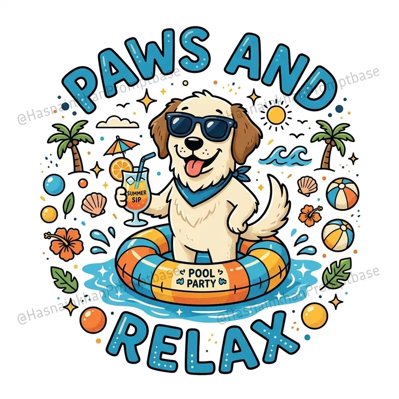 Cute Animal Summer Typography T Shirts
