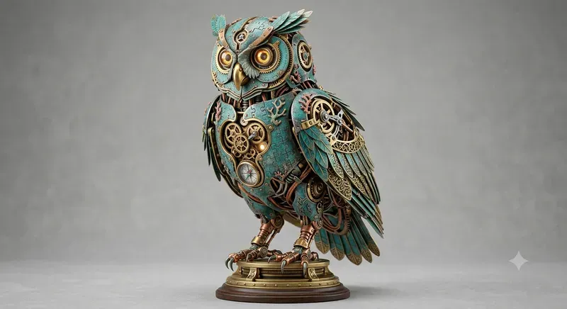 Surreal Biomechanical Steampunk Art