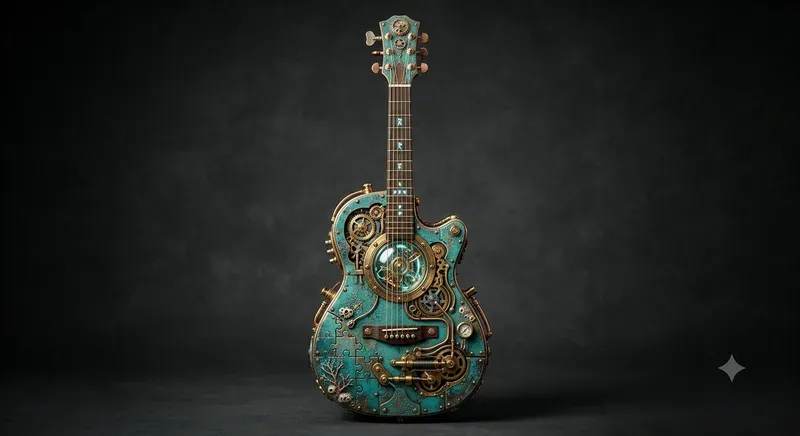 Surreal Biomechanical Steampunk Art
